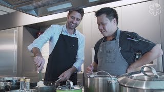 Lamborghini Asia-Pacific CEO Matteo Ortenzi Cooks With Labyrinth Chef-Owner LG Han