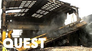 How To Remove 60 Tonnes Worth of Cranes | Scrap Kings