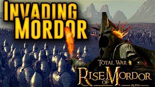 The Battle For MORDOR! - Total War Rise Of Mordor
