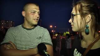 Пожар в торговом центре на Интернациональной