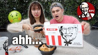 AMERICAN KFC NOT AS GOOD AS EXPECTED | Mukbang Vlog