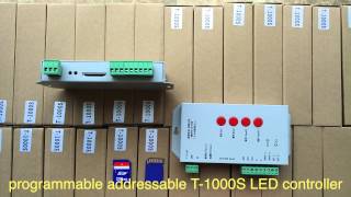 programmable addressable T-1000S SPI LED controller - kutop.com