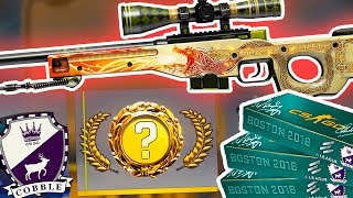 ОТКРЫВАЮ НАБОР COBBLESTONE ЗА КАЖДЫЙ НОЖ ИЛИ ТАЙНОЕ ИЗ 100 КЕЙСОВ В КС ГО! НАБОР С AWP ДРАГОН ЛОР