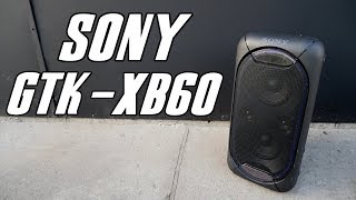 SONY GTK-XB60 - test, recenzja, review potężnego, imprezowego głośnika