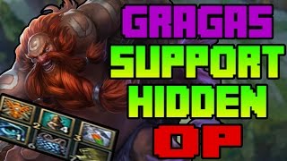 GRAGAS SUPPORT HIDDEN OP | LEAGUE OF LEGENDS 7.8 | PATCH 7.8 | TSM VS C9 FINALS