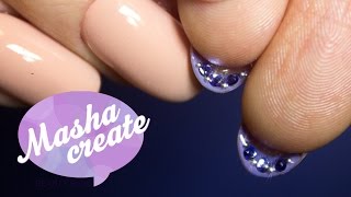 Маникюр со стразами под ногтями. Маникюр лабутен / Flip Manicure ГЕЛЬ ЛАКОМ со стразами