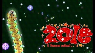 WORMAX IO НОВОГОДНЕЕ ВИДЕО - Растим Огромного Червяка Мультфильм Игра 25