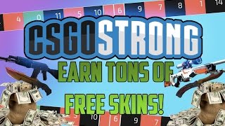 FREE Easy Skins! Earn TONS on Csgo Strong The Best gambling Site! FREE Money! FREE Skins! 2016