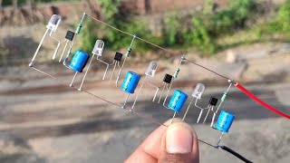 Top 2 Super Simple LED Chaser Circuit