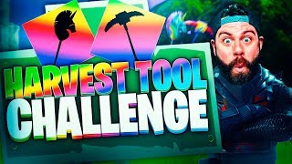 THE HARVESTING TOOL RARITY CHALLENGE - FORTNITE: Battle Royale