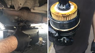 2003 1.2 Skoda Fabia Oil & Oil Filter Change