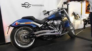 Escapamento Customer - K-10 Curvo Fatboy 2018