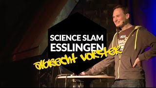 Gewinner Albrecht Vorster "Schlafende Schnecken" - Science Slam Esslingen 2017