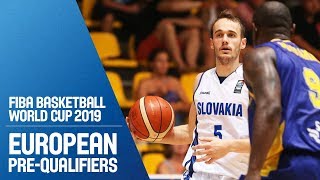 Slovak Republic v Sweden - Full Game - FIBA Basketball World Cup 2019 - European Pre-Qualifiers