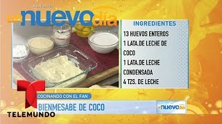 Recetas de cocina: Cómo hacer un Bienmesabe de Coco | Un Nuevo Día | Telemundo