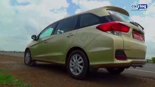 Honda Mobilio V 1 5 i Vtec petrol video review by cartoq com