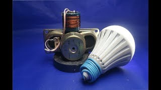 Free Energy 100% Generator - Science Experiment New Idea