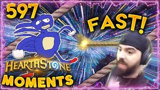 Rope Faster Than Light!! | Hearthstone Daily Moments Ep. 597
