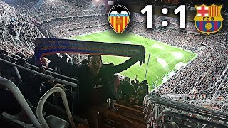 VALENCIA - BARCELONA 1:1 | 26.11.2017 | ЖЕСТЬ НА МЕСТАЛЬЕ