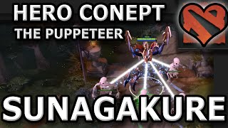 Dota 2 Concept Hero Spotlight - Sunagakure The Puppeteer