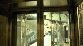 ThyssenKrupp incline elevator @ T-Centralen Subway station, Stockholm, Sweden.