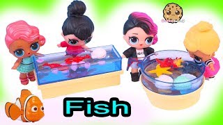 School Field Trip To Aquarium - LOL Surprise Dolls Cookie Swirl Toy Video