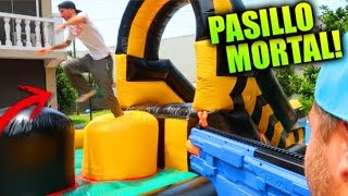 ESQUIVANDO DISPAROS DE NERF EN WIPEOUT!! RETOS CON LA NEW LEVEL