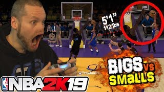 NBA 2K19 Smalls vs TALLS! Shortest Players EVER!
