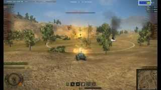 Лучший Бой WoT -- AMX 13 90 Француз Тащун!!! 5 медалей -8