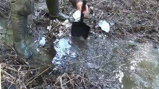 Золото подо льдом!!!Открытие поискового сезона 2018!!!