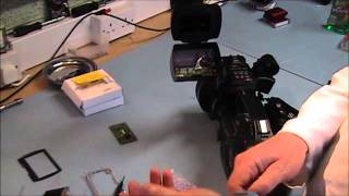 Sony PMW-EX3 LCD Screen Replacement procedure