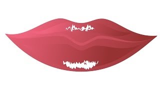 Как нарисовать красивые губы в Adobe illustrator/ Уроки по Adobe illustrator / Julia Rose