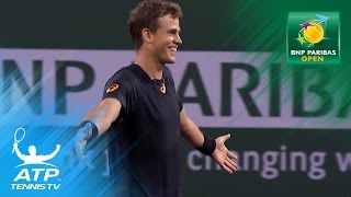 Pospisil shocks Murray | Indian Wells 2017 Highlights Day 3