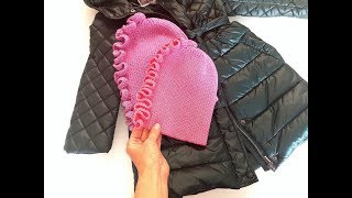 Шапка Бини крючком тренд Зима 2020//crochet hat for beginners