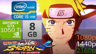 Naruto shippuden ultimate ninja storm 4 on Gtx 1050 ti 60fps patch