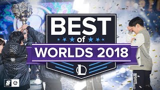Best of Worlds 2018 (Individual Outplays, Teamfights and Emotional Moments)