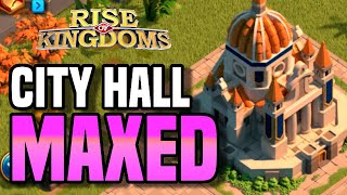 We are MAX Level City Hall 25 in Rise of Kingdoms