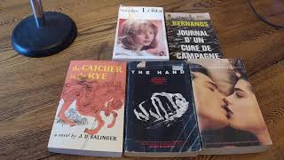 My 5 favourite novels: Bernanos, Salinger, Nabokov, Brandel, Spencer...