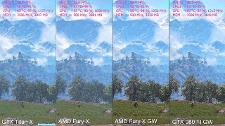 Far Cry 4 Nvidia GameWorks Off Vs On AMD Fury X Vs GTX Titan X & GTX 980 TI
