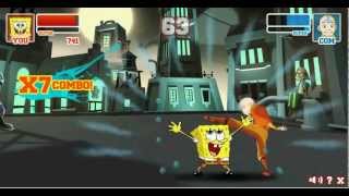 Super Brawl 2 Spongebob VS Aang