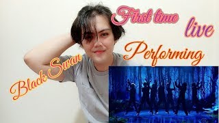 REACTION TO "BTS Black Swan Live" At The late late Show with James Corden