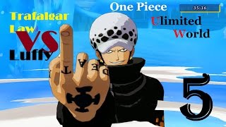 Трафальгар Ло против Луффи [One Piece UW]