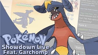 Garchomp Team! Pokemon Sun and Moon OU Showdown Live W/OPJellicent (Smogon Sun/Moon OU Team)