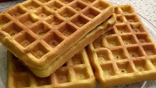 Бельгийские вафли в электровафельнице GFW-015 Waffle Plus.