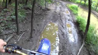 yz250 and ttr125 trail riding