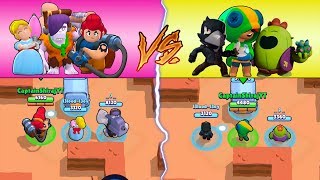 LEGENDARY TEAM VS EPIC TEAM IN ROBO RUMBLE :: Who's the best team? | Brawl Stars