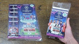 BLISTER PACK & MULTIPACK! Match Attax Champions League 2018/19