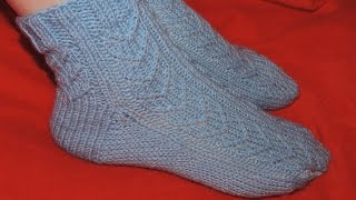 Вяжем спицами. Носки / socks knitting