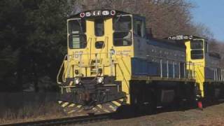 LIRR Work Train Stony Brook & St. James, NY  March 1,2008