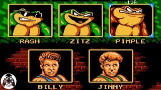 Battletoads & Double Dragon. Русская версия. NES. Pimple